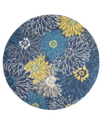 Passion PSN17 8' Round Area Rug
