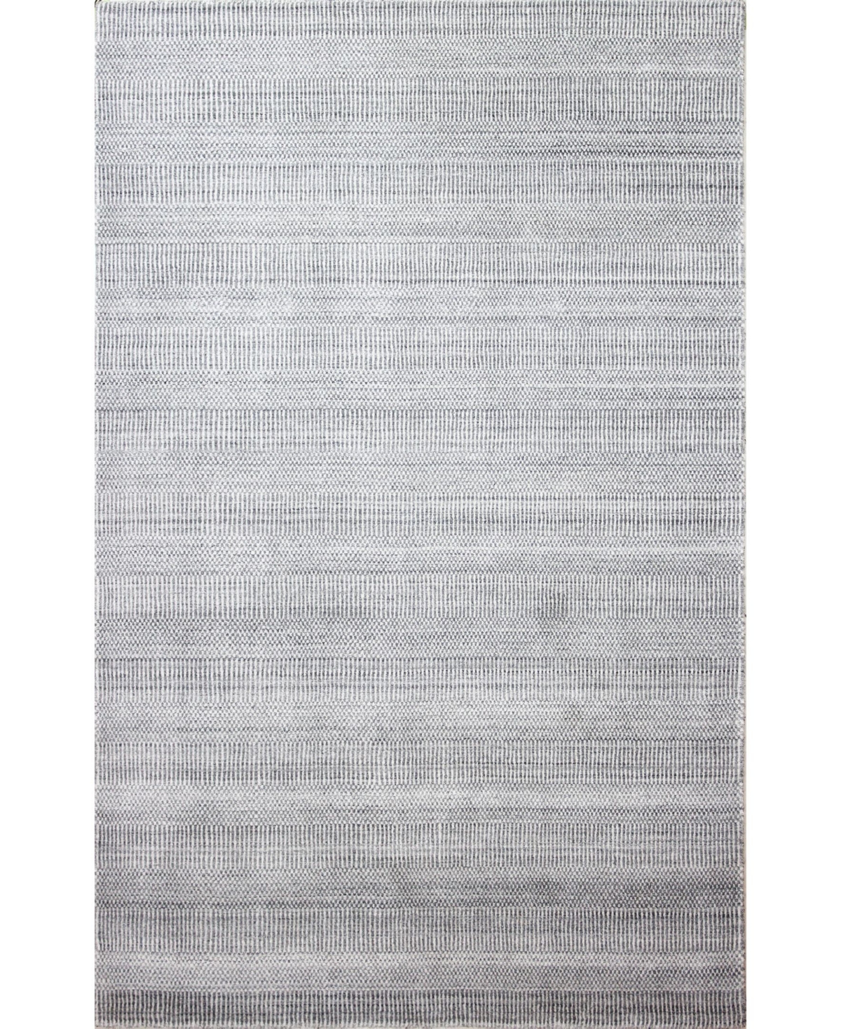 Closeout! Bb Rugs Forge M144 7'9in x 9'9in Area Rug - Silver