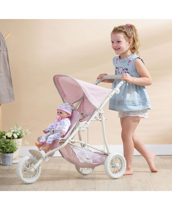 Redbox Olivia's Little World Polka Dots Princess Baby Doll Twin Jogging ...