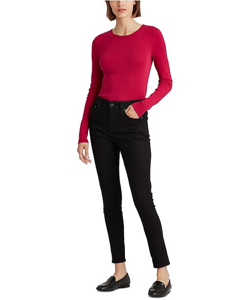 macys ralph lauren blouses