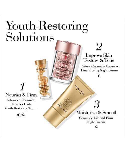 Elizabeth Arden 3Pc. Retinol Ceramide Skincare Gift Set & Reviews Beauty Gift Sets Beauty