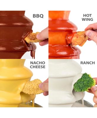 CLCF4AQ Classic Retro 4-Tier 2-Pound Chocolate Fondue Fountain