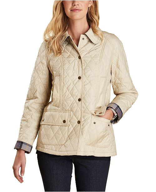 Barbour Summer Beadnell Quilted Jacket & Reviews - Coats - Women - Macy's