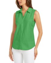 Green Womens Tops Macy S