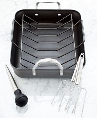 Calphalon - Contemporary Nonstick Roaster, 16" Dishwasher Safe