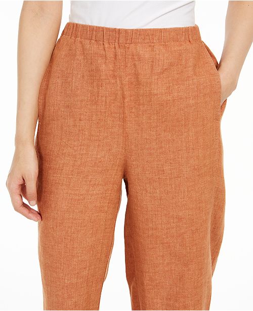 eileen fisher wool lantern pants