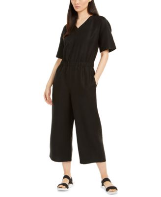eileen fisher bateau neck jumpsuit