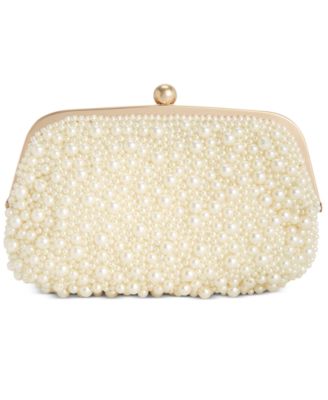All Over Pearl Pouch Clutch, Exclusively at Macy's