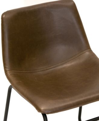 Set of 2 Adan Iron Frame Bar Stool