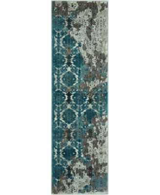 Long Street Looms Fate Fat05 Rug In Blue