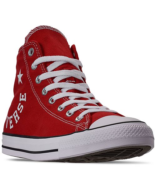 Converse Men S Chuck Taylor All Star Smile High Top Casual
