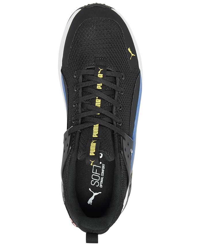 Puma Men's Anzarun Cage Running Sneakers from Finish Line - Macy's