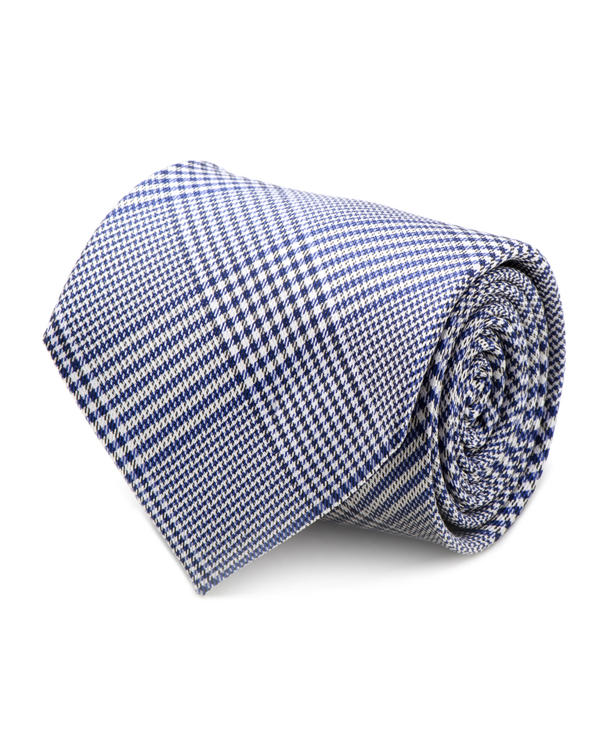 Glen Plaid Silk Men's Tie - Multi