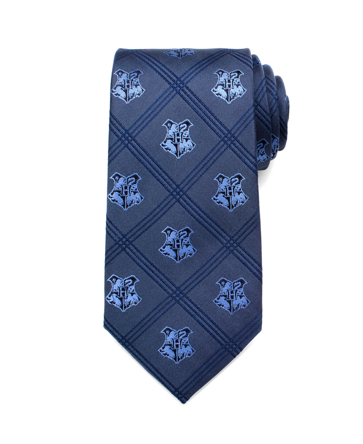 Hogwarts Plaid Men's Tie - Blue