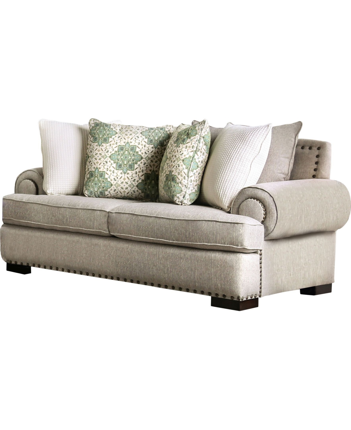 of America Sprell Upholstered Love Seat