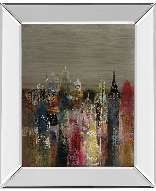 Classy Art Penthouse View By Douglas Mirror Framed Print Wall Art