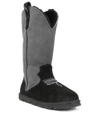 image of Superlamb Women-s Cowboy Extra Wide Calf Boots Women-s Shoes