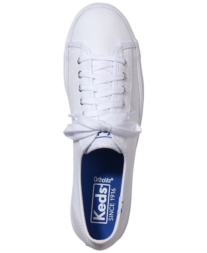 Keds Women's Triple Kick Canvas Sneakers from Finish Line Macy's