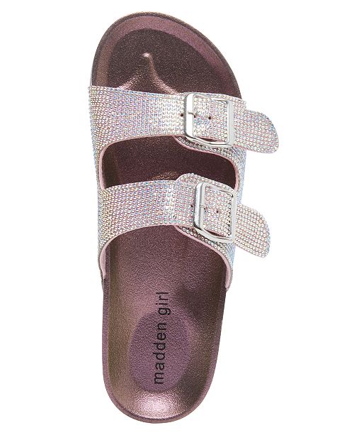 Madden Girl Teddy Footbed Sandals & Reviews Sandals & Flip Flops