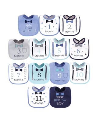 monthly baby bibs