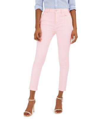 7 For All Mankind - High-Rise Ankle Skinny Jeans