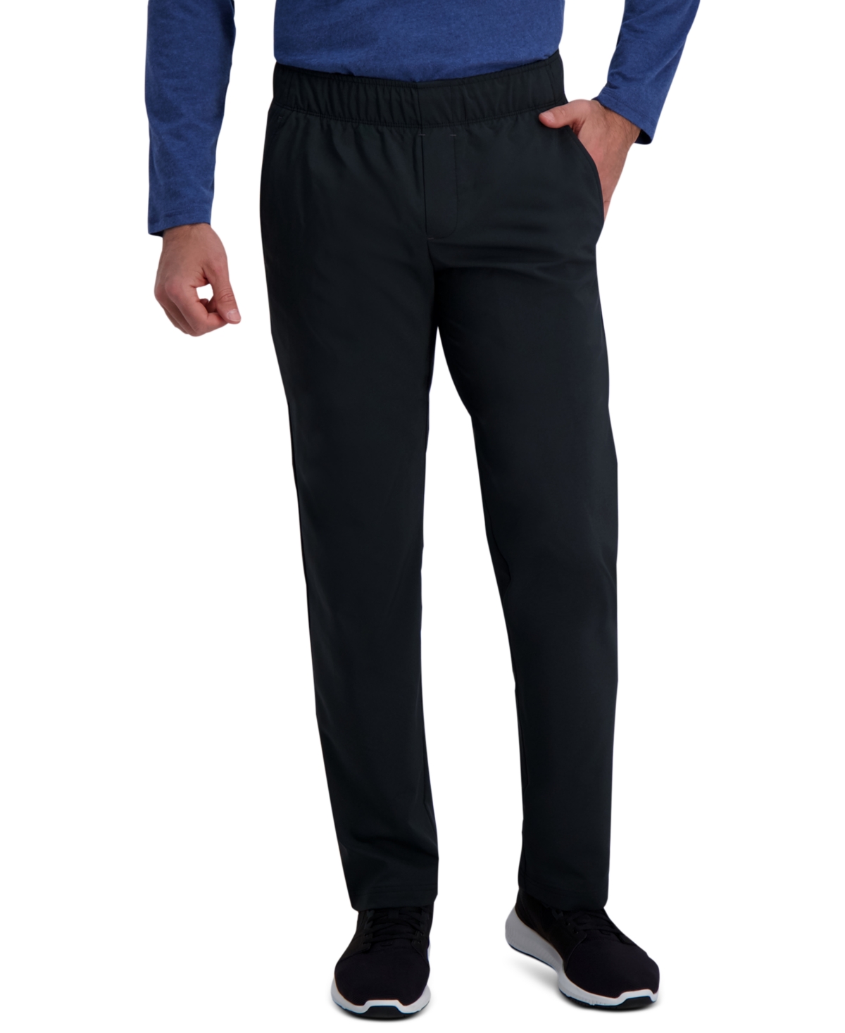 Haggar Active Series Straight Fit Flat Front Comfort Pant