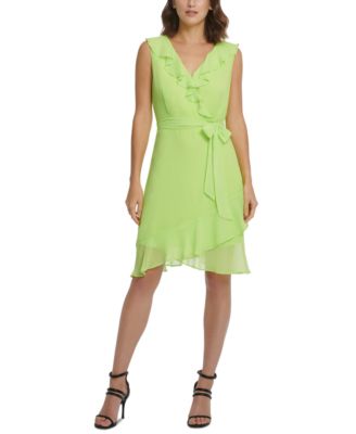 bright green summer dress