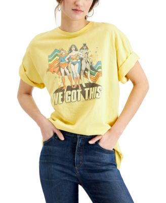 Junk Food - Cotton Wonder-Woman-Graphic T-Shirt
