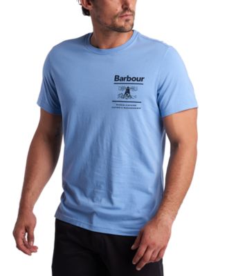barbour t shirt mens gold