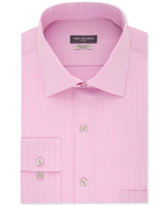 van heusen men's dress shirt slim fit flex collar stretch solid