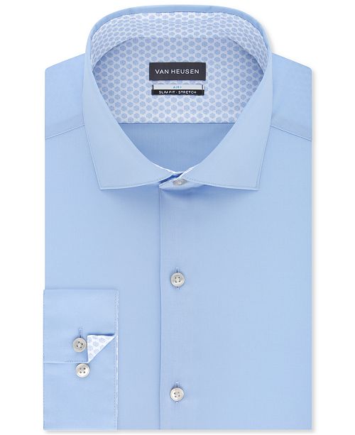 Van Heusen Men S Slim Fit Air Dress Shirt Reviews Dress