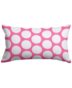 Majestic Home Goods Large Polka Dot Decorative Soft Throw Pillow Small 20