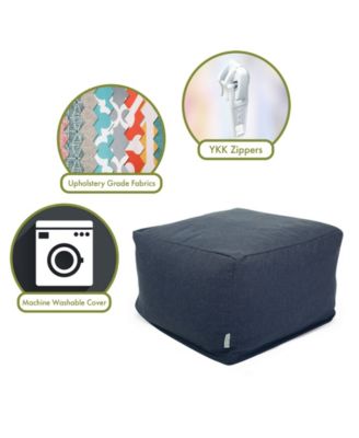 Wales Ottoman Square Pouf 27" x 17"