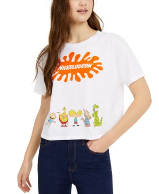 Nickelodeon - Juniors'  Characters Graphic T-Shirt