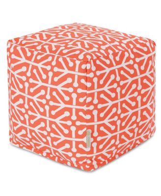 Aruba Ottoman Pouf Cube 17" x 17"