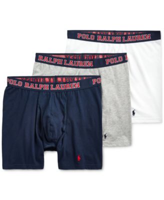 Polo Ralph Lauren Men s 3 Pack Breathable Mesh Boxer Brief Underwear Macy s