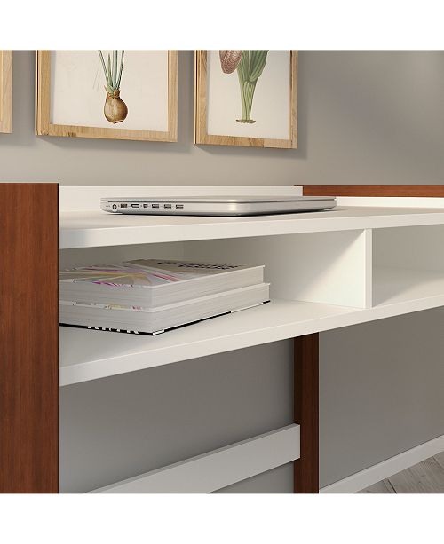 Kathy Ireland Home By Bush Furniture Voss Writing Desk With
