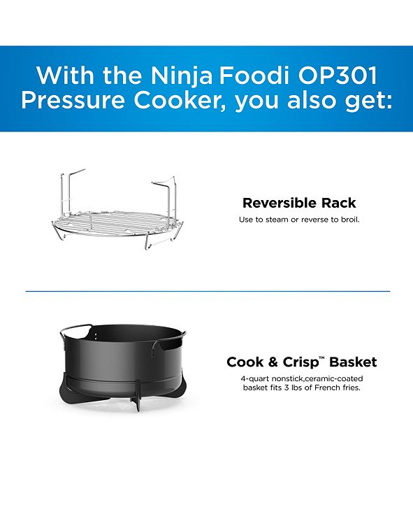 Ninja Foodi™ The Pressure Cooker that Crisps OP301 & Reviews Small