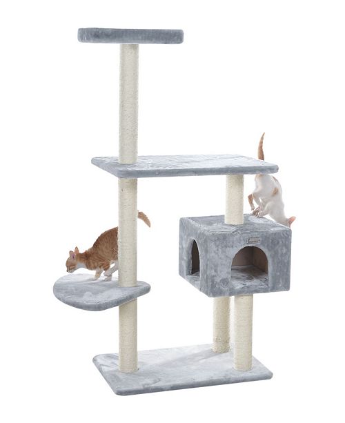 Gleepet Cat Tree With Perch And Playhouse Reviews Home Macy S