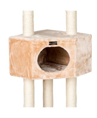 3 Tier Real Wood Cat Tree, Armarkat Scratch furniture A5201, Beige