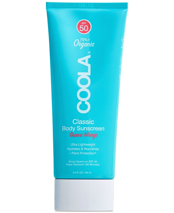 COOLA - Coola Classic Body Organic Sunscreen Lotion SPF 50 - Guava Mango, 3.4-oz.
