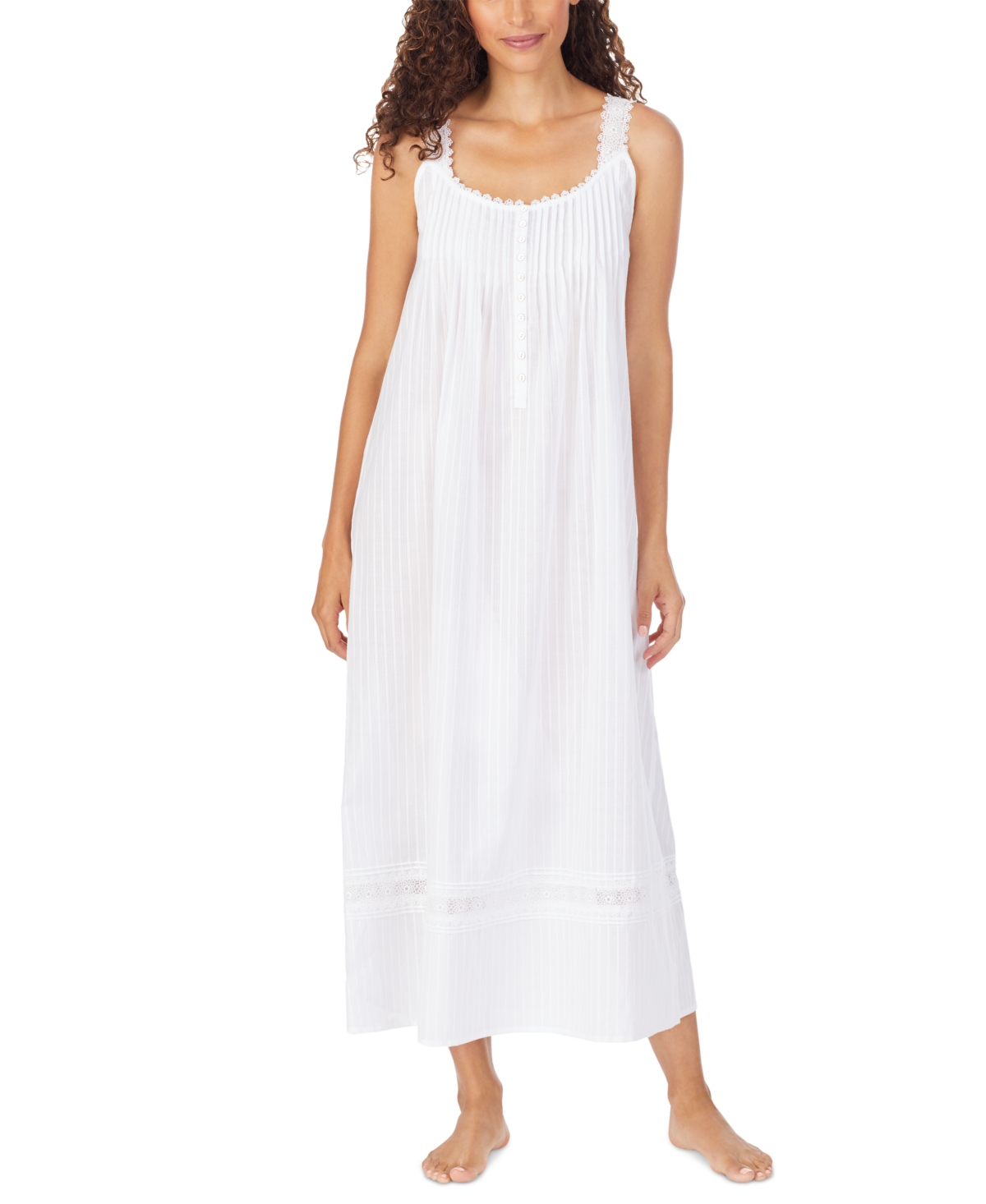 Women Ballet Nightgown Sleepwear - White