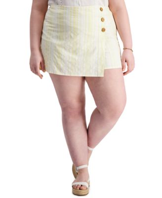 cute plus size skorts
