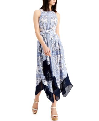 michael kors fit and flare dress