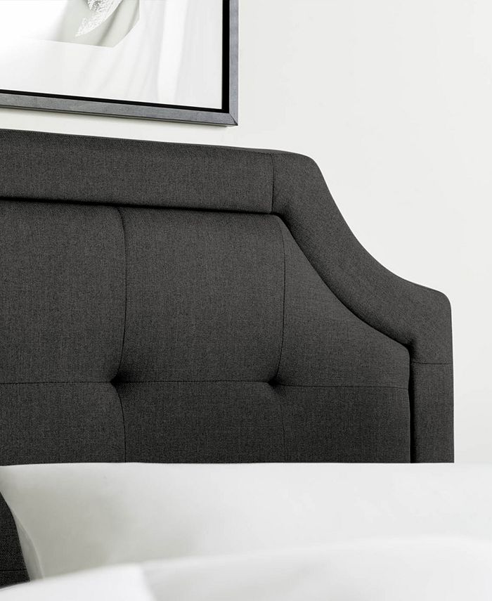 Dream Collection Upholstered Headboard with Square Tufting, Queen Macy's