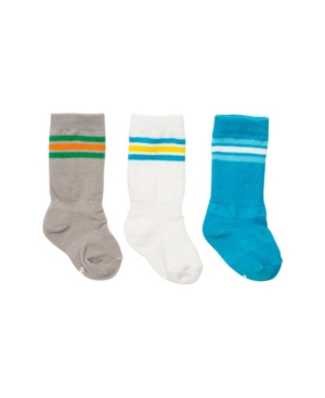 image of Cheski Sock Company Baby Boy Mixed Classic Athletic Knee Socks, Pack of 3