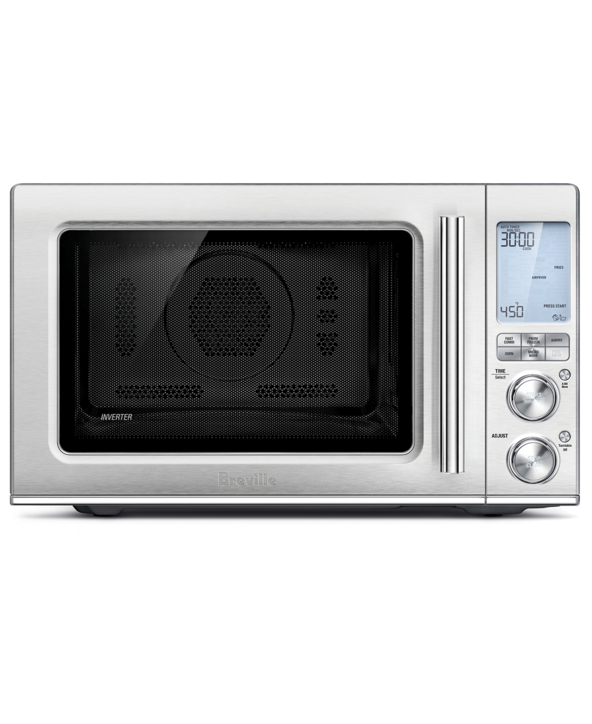 Breville The Combi Wave 3-in-1: Air Fryer, Convection Oven & Inverter Microwave In Brushed Stainless Steel