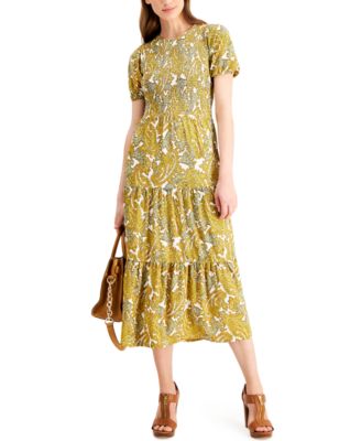 michael kors paisley dress