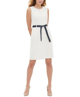 calvin klein logo t shirt dress