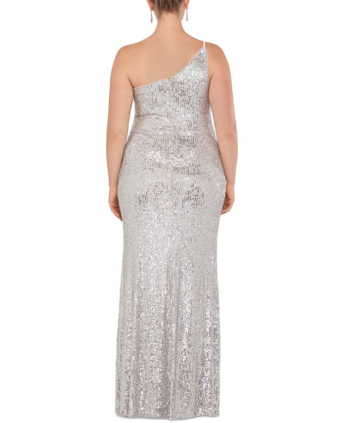 xscape plus size gown
